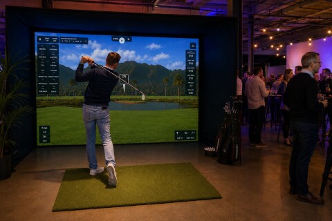 Golf simulator huren